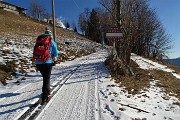Monte VACCAREGGIO (1474 m) da Lavaggio di Dossena il 29 gennaio 2019 - FOTOGALLERY